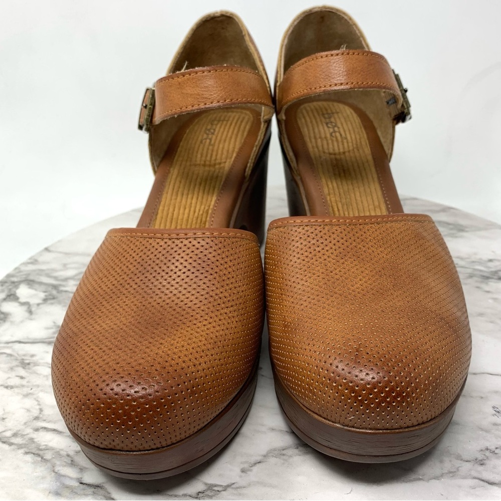 B.O.C. By Born Gia Mary Jane Platform Comfort Clogs 11 Boho Chunky Retro Artsy - Picture 4 of 16